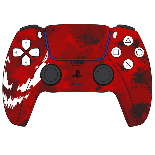 Custom Airbrush Controller Sony Playstation 5 PS5 - Maximum Carnage Spiderman