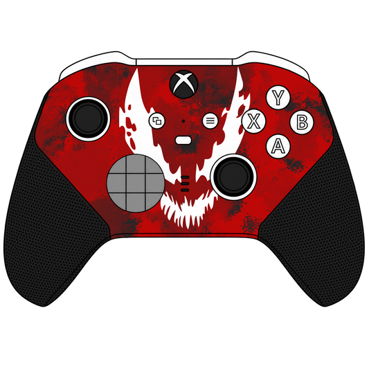 Custom Controller Microsoft Xbox One Series 2 Elite - Maximum Carnage Spiderman Spiderverse Comic Book