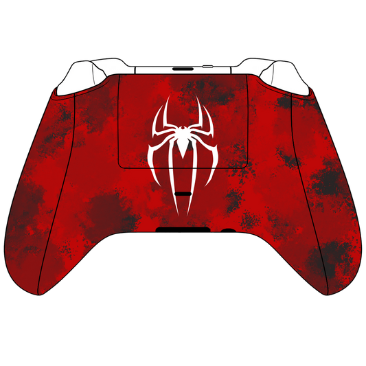 Custom Airbrush Controller Microsoft Xbox Series X - Xbox One S - Maximum Carnage Spiderman