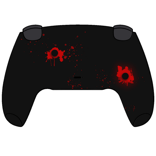 Custom Airbrush Painted Sony PlayStation 5 PS5 - Maximum Effort Deadpool Merc With A Mouth