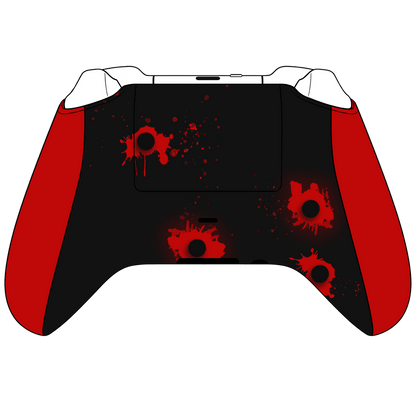 Custom Airbrush Controller Microsoft Xbox Series X - Xbox One S - Maximum Effort Deadpool Merc With A Mouth