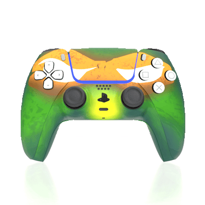 Custom Airbrush Controller Sony Playstation 5 PS5 - Super Hero TMNT Donatello Mikey Raph Leo Turtle Teenage Mutant Ninja