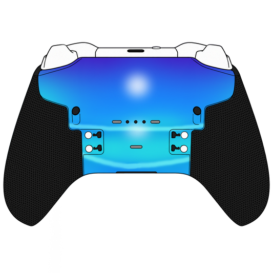 Custom Controller Microsoft Xbox One Series 2 Elite - Moonlight Oasis Tropical Beach Ocean