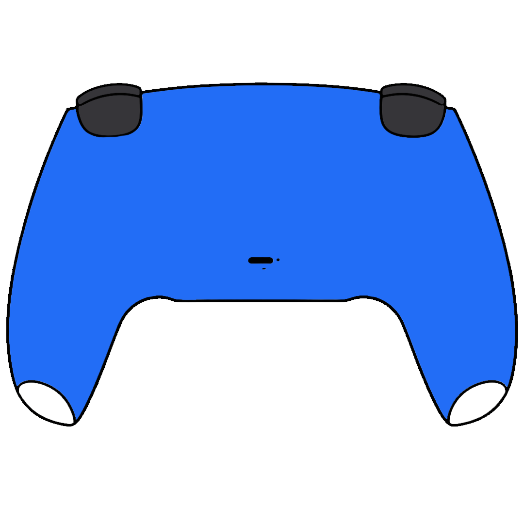 Custom Controller Sony Playstation 5 PS5 - Power Rangers Morphin Time Blue