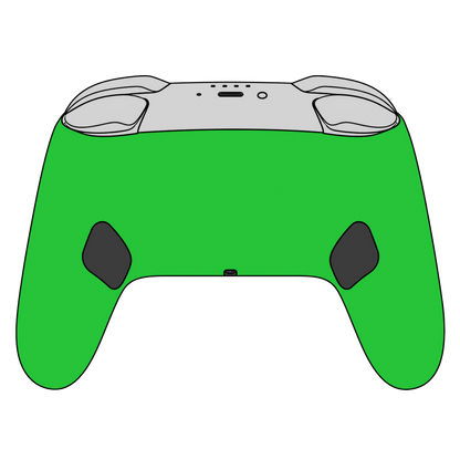 Custom Airbrush Painted Controller Nintendo Switch 2 Two - Power Rangers Morphin Time Green