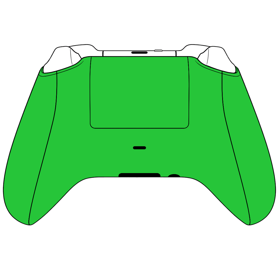 Custom Airbrushed Controller Microsoft Xbox Series X - Xbox One S - Power Ranger Morphin Time Green