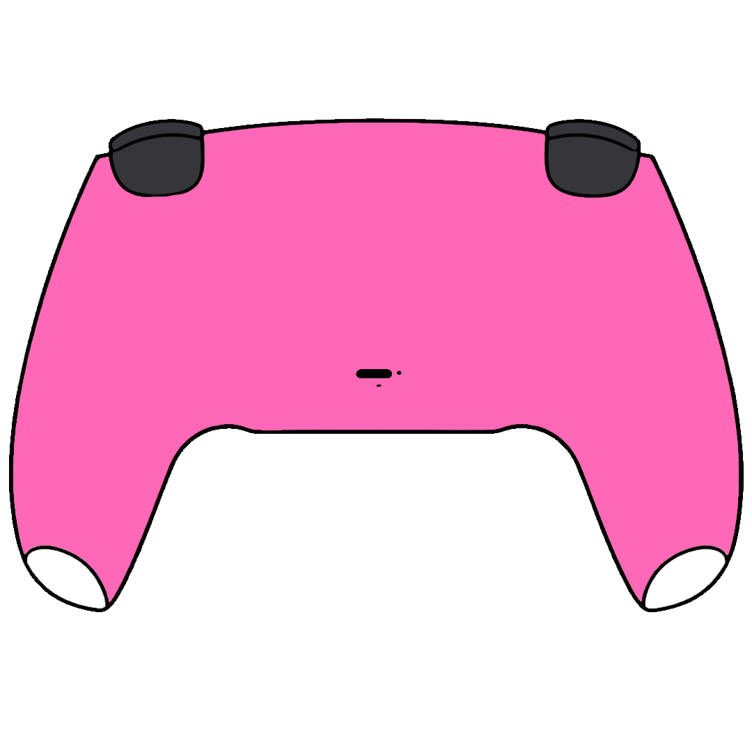 Custom Controller Sony Playstation 5 PS5 - Power Rangers Morphin time Pink