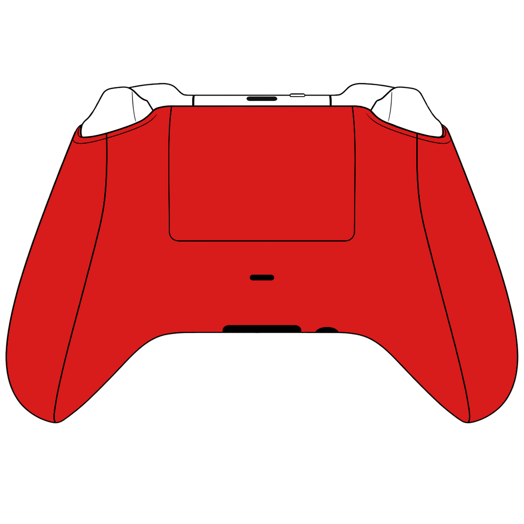 Custom Airbrushed Controller Microsoft Xbox Series X - Xbox One S - Power Rangers Morphin Time Red