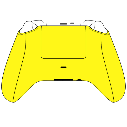 Custom Airbrushed Controller Microsoft Xbox Series X - Xbox One S - Power Rangers Morphin Time Yellow