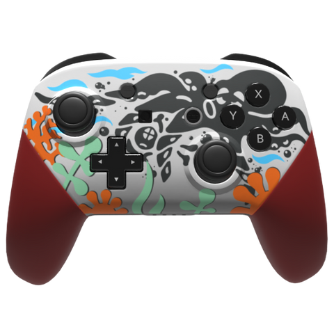 Custom Controller Nintendo Switch Pro - Super Smash Bros Mr Game and Watch