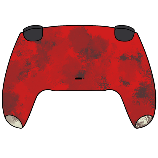 Custom Airbrush Painted Sony PlayStation 5 PS5 - Nuka Cola Fallout Soda Post Apocalypse Red Cream Retro Vintage