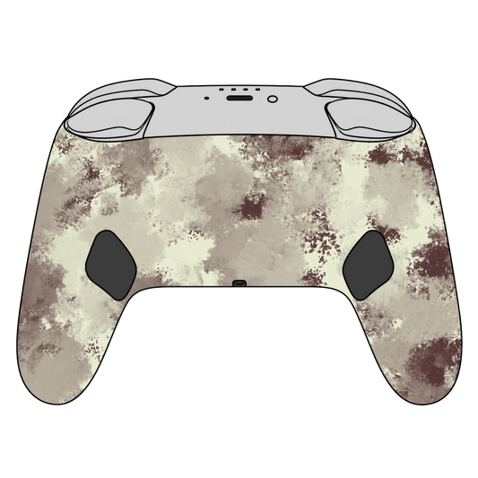 Custom Airbrush Painted Controller Nintendo Switch 2 Two - Nuka Cola Fallout Soda Post Apocalypse Red Cream Retro Vintage