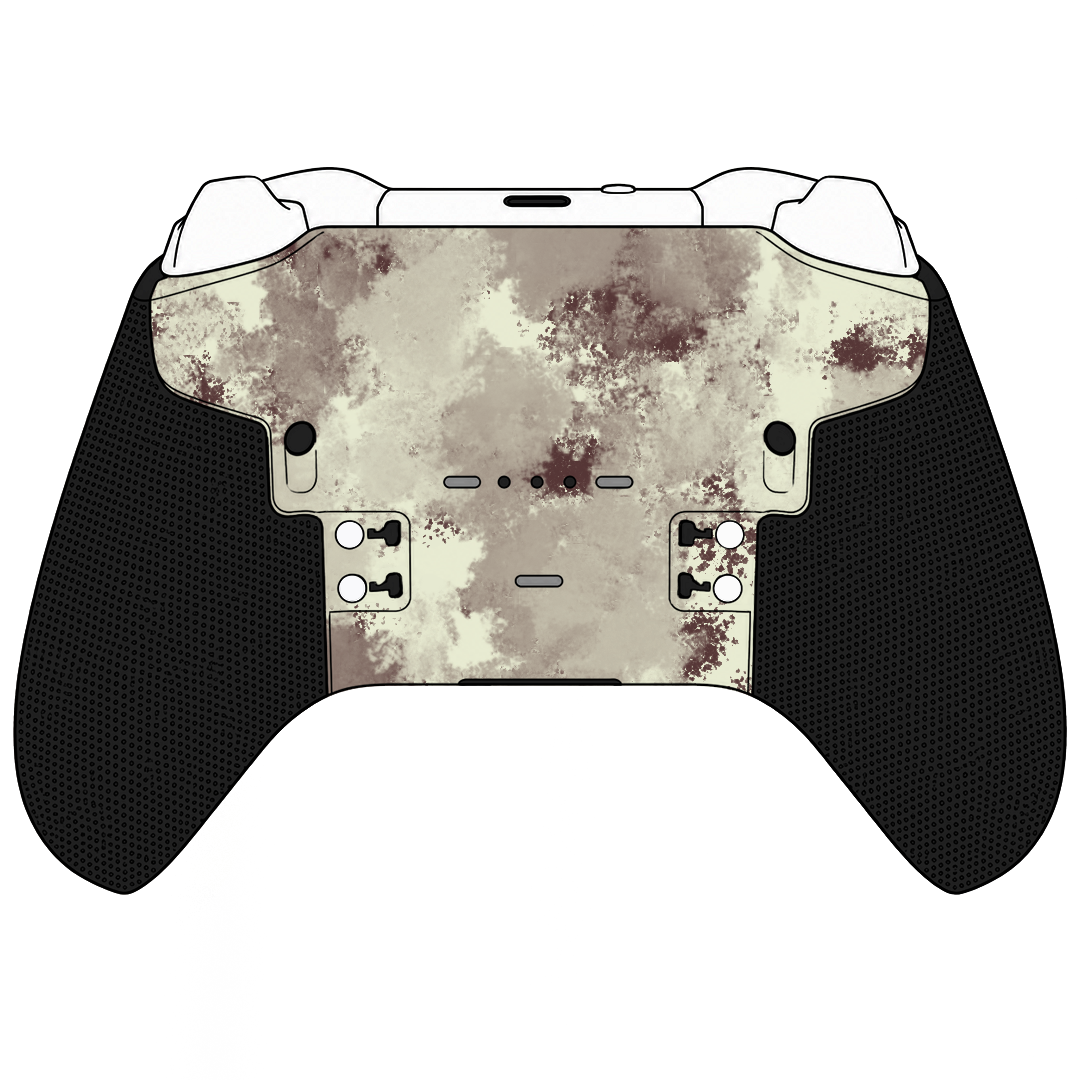 Custom Controller Microsoft Xbox One Series 2 Elite - Nuka Cola Fallout Soda Post Apocalypse Red Cream Retro Vintage