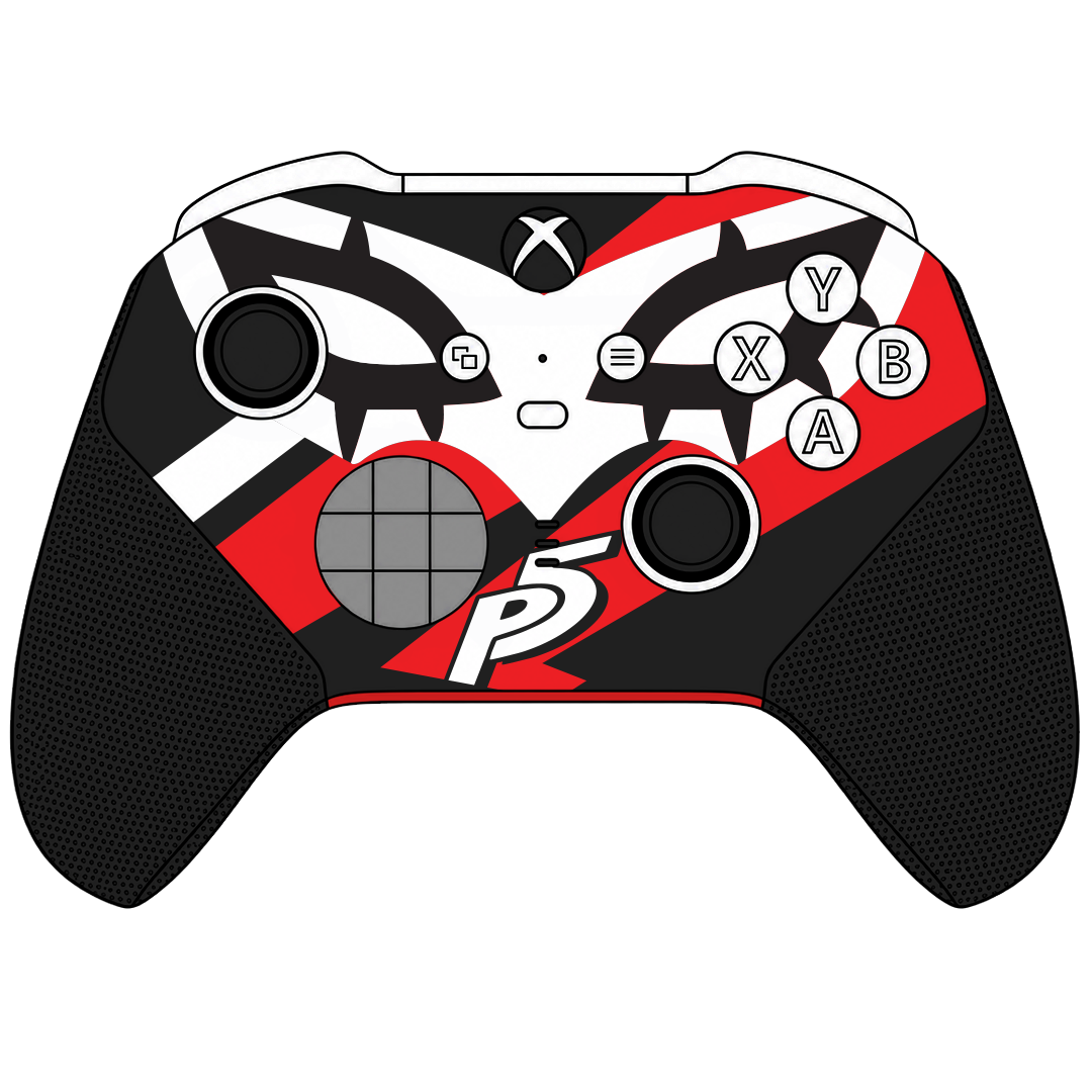 Custom Controller Microsoft Xbox Series X - Xbox One S - Elite - Persona Joker RPG Video Game Anime