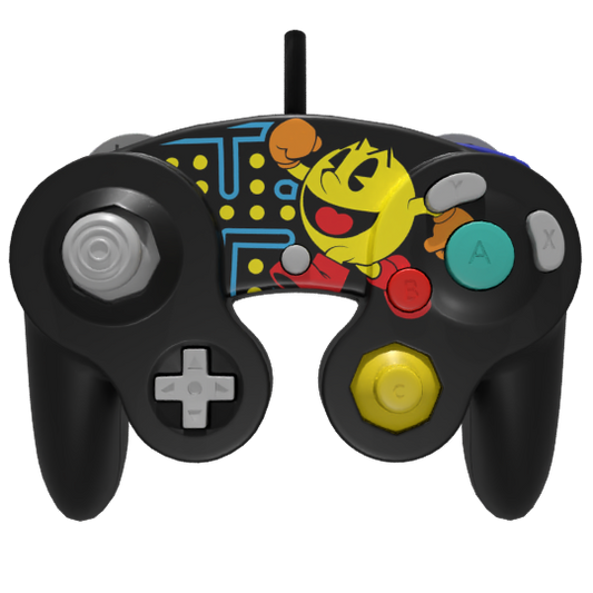 Custom Controller Nintendo Gamecube - Super Smash Bros Pac Man Namco