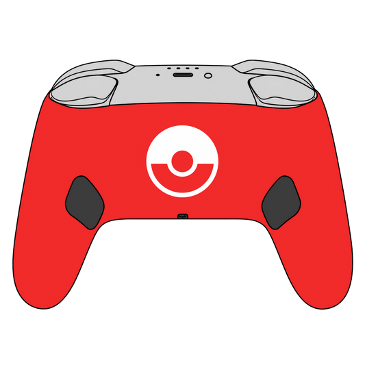 Custom Airbrush Painted Controller Nintendo Switch 2 Two - SSBU Smash Bros Pokemon Pocket Monster Cute Kawaii RPG Pika