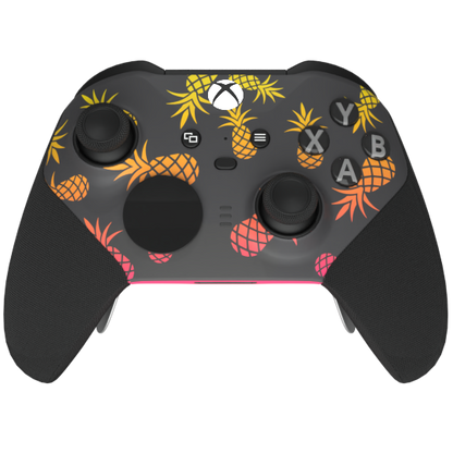 Custom Controller Microsoft Xbox One Series 2 Elite - Pineapple Express Summer Time Ombre Fade Fruit