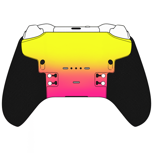 Custom Controller Microsoft Xbox One Series 2 Elite - Pineapple Express Summer Time Ombre Fade Fruit