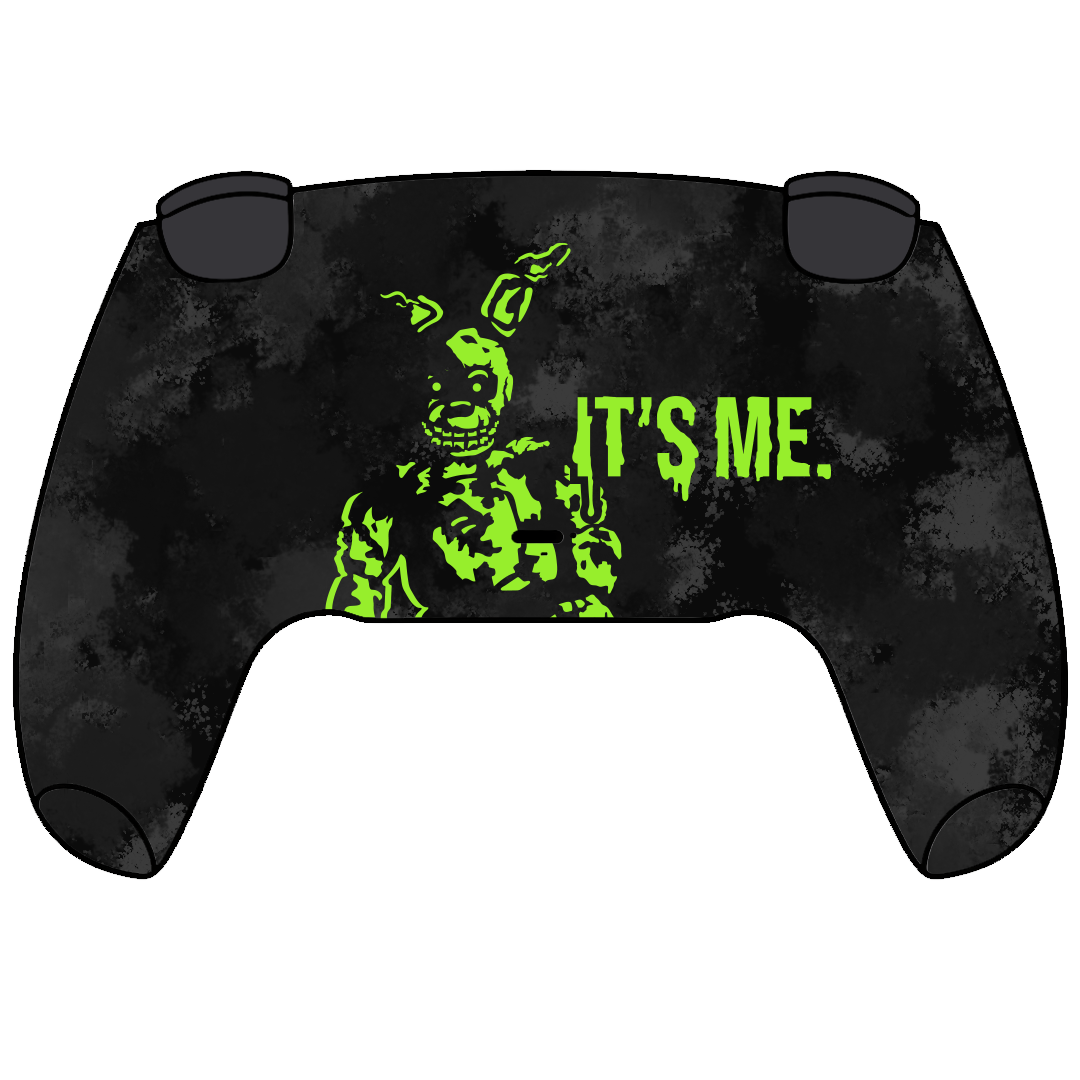 Custom Airbrush Painted Sony PlayStation 5 PS5 - FNAF Five Nights Freddie Springtrap Bonnie Foxy Markiplier