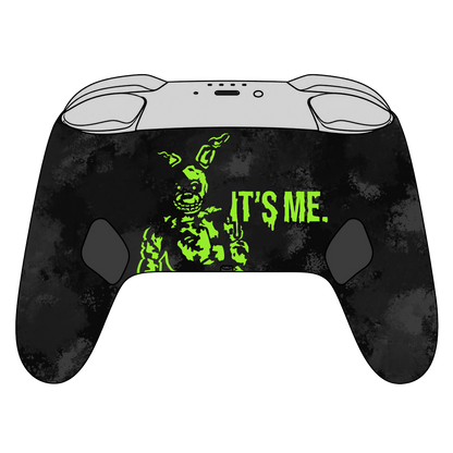 Custom Airbrush Painted Controller Nintendo Switch 2 Two - FNAF Five Nights Freddie Springtrap Bonnie Foxy Markiplier