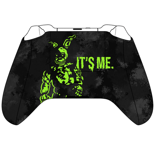 Custom Controller Microsoft Xbox Series X - Xbox One S - FNAF Five Nights Freddie Springtrap Bonnie Foxy Markiplier