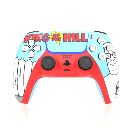 Custom Airbrush Painted Sony PlayStation 5 PS5 - King Hill Hank Bobby Propane