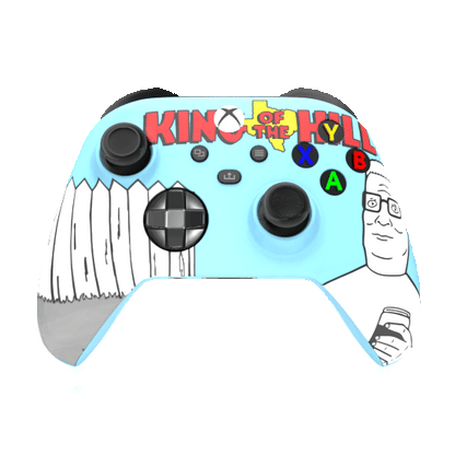 Custom Airbrush Controller Microsoft Xbox Series X - Xbox One S - King Hill Hank Bobby 
