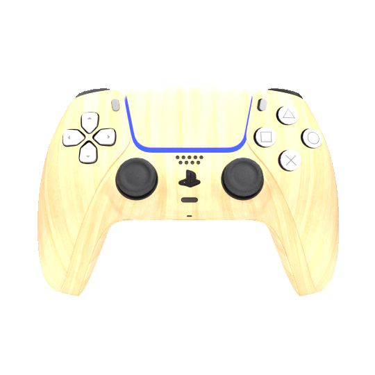 Custom Airbrushed Controller Sony Playstation 5 PS5 - Purewood Wood Pine Grain 