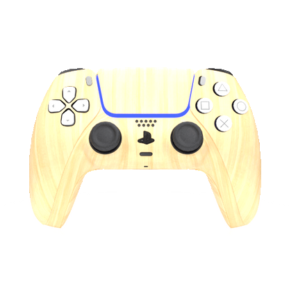 Custom Airbrushed Controller Sony Playstation 5 PS5 - Purewood Wood Pine Grain 