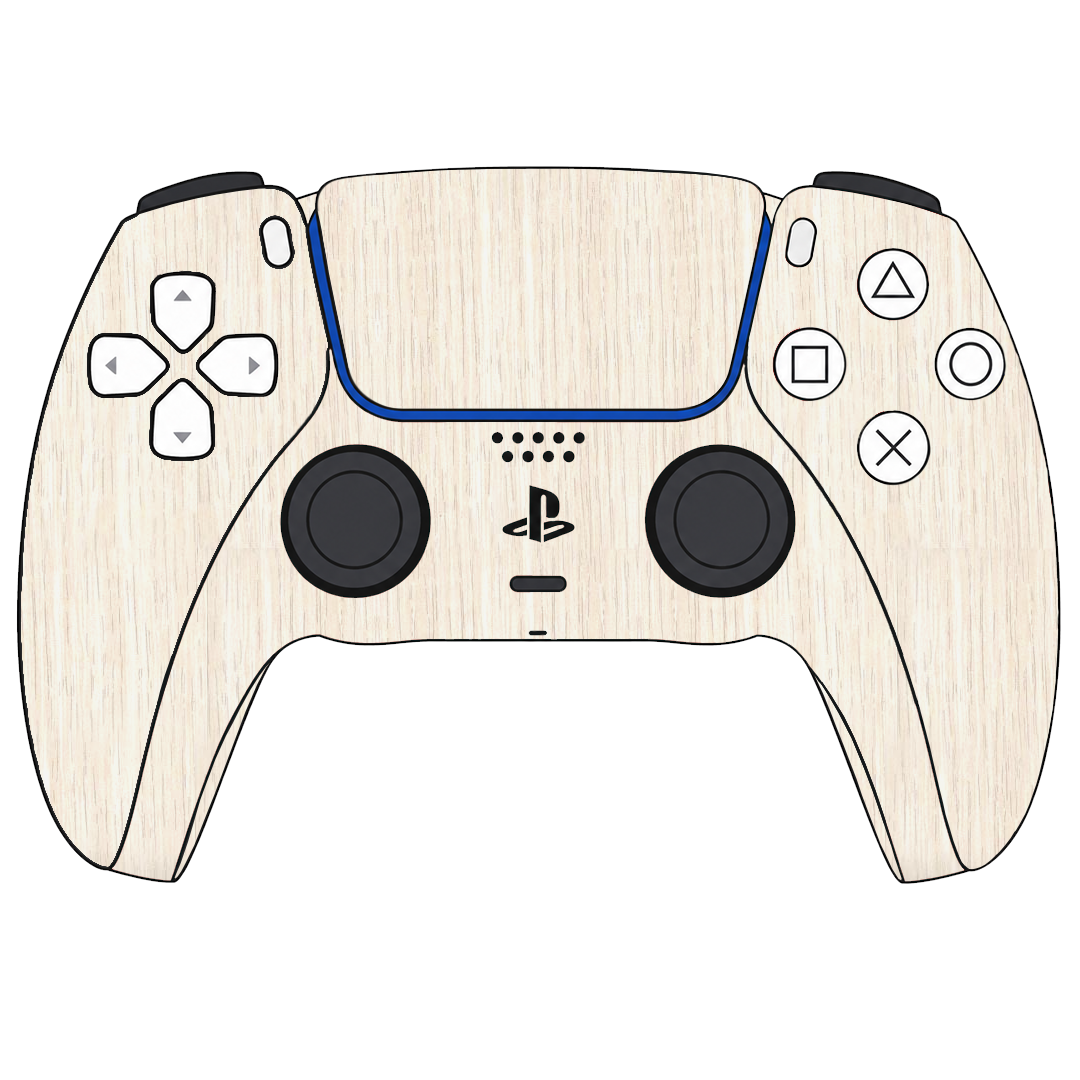 Custom Airbrushed Controller Sony Playstation 5 PS5 - Purewood Wood Pine Grain 