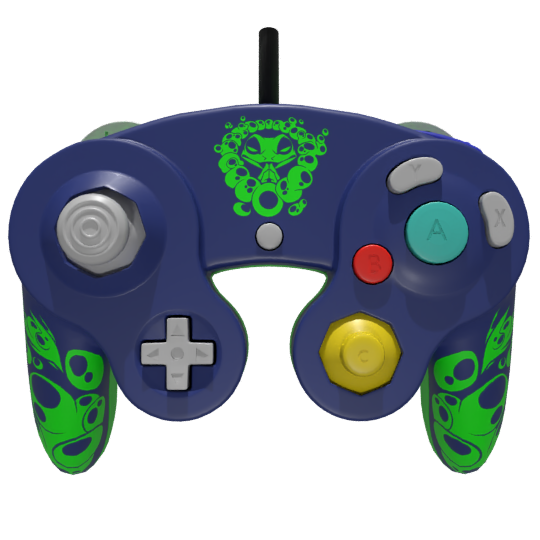 Rivals of Aether Ranno Gamecube Custom Controller Controller Chaos