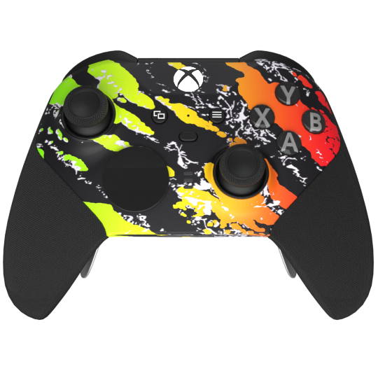 Rasta Splatter Xbox One Elite Custom Controller Controller Chaos
