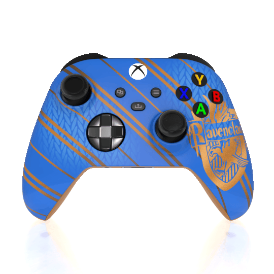 Custom Airbrush Controller Microsoft Xbox Series X - Xbox One S - Harry Potter House Ravenclaw