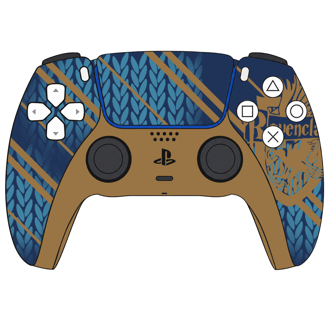 Custom Controller Sony Playstation 5 PS5 - Harry Potter House Ravenclaw