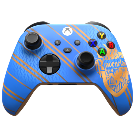 Custom Airbrush Controller Microsoft Xbox Series X - Xbox One S - Harry Potter House Ravenclaw