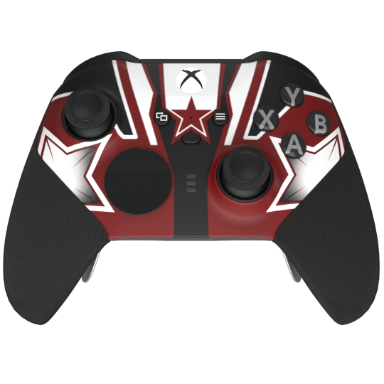 Custom Controller Microsoft Xbox One Series 2 Elite - Super Hero Red Guardian Marvel