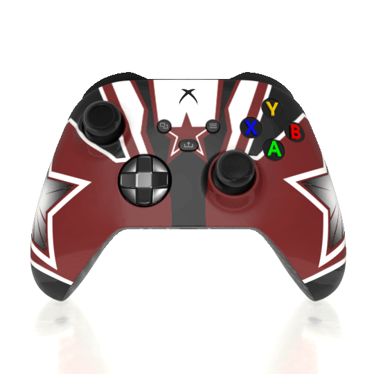 Custom Airbrushed Controller Microsoft Xbox Series X - Xbox One S - Super Hero Red Guardian Marvel Thunderbolts