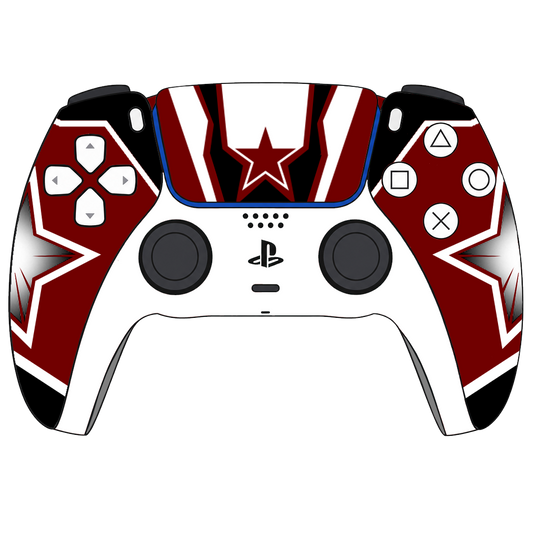 Custom Controller Sony Playstation 5 PS5 - Super Hero Red Guardian Marvel