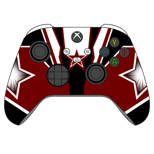 Custom Airbrushed Controller Microsoft Xbox Series X - Xbox One S - Super Hero Red Guardian Marvel Thunderbolts