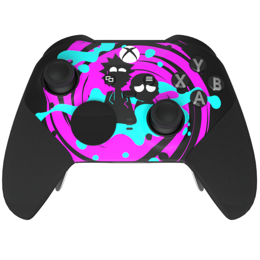 Custom Controller Microsoft Xbox One Series 2 Elite - Schwifty Rick and Morty