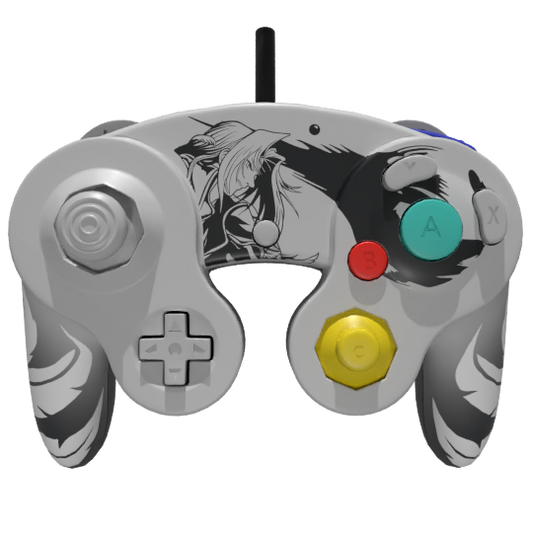 Custom Controller Nintendo Gamecube - Super Smash Bros Sephirotth Final Fantasy 7