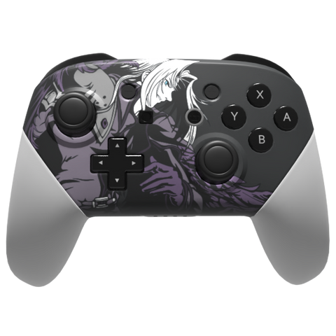Custom Controller Nintendo Switch Pro - Super Smash Bros Sephiroth Final Fantasy 7