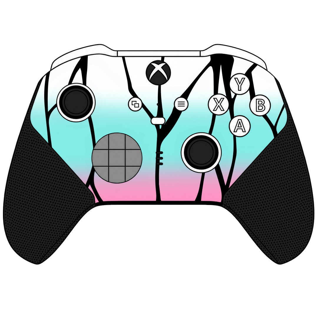Custom Airbrush Controller Microsoft Xbox Series X - Xbox One S - Elite -
Demon Slayer Shinobu Butterfly Anime