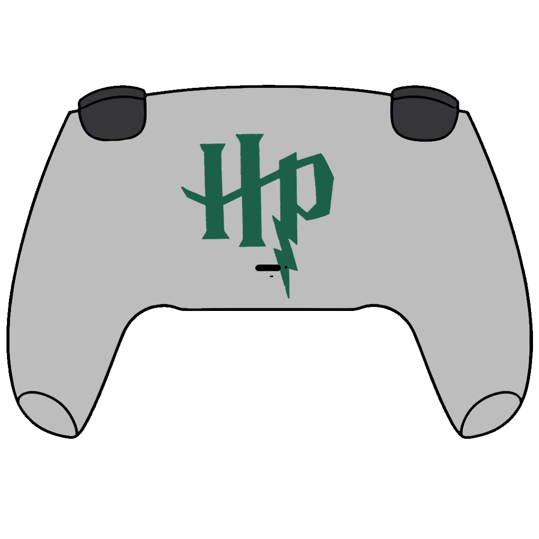 Custom Controller Sony Playstation 5 PS5 - Harry Potter House Slytherin