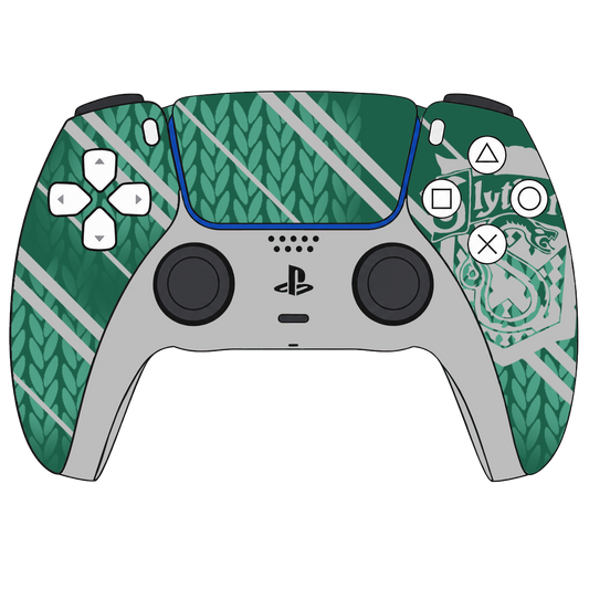 Custom Controller Sony Playstation 5 PS5 - Harry Potter House Slytherin