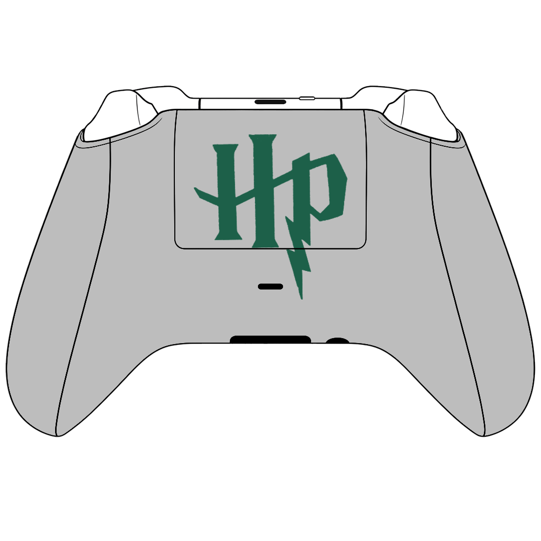 Custom Controller Microsoft Xbox Series X - Xbox One S - Harry Potter House Slytherin