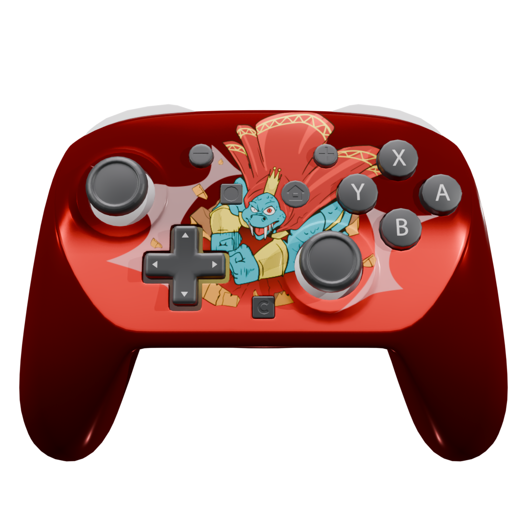 King K Rool – Nintendo Switch Pro 2 – Custom Controller | Controller Chaos