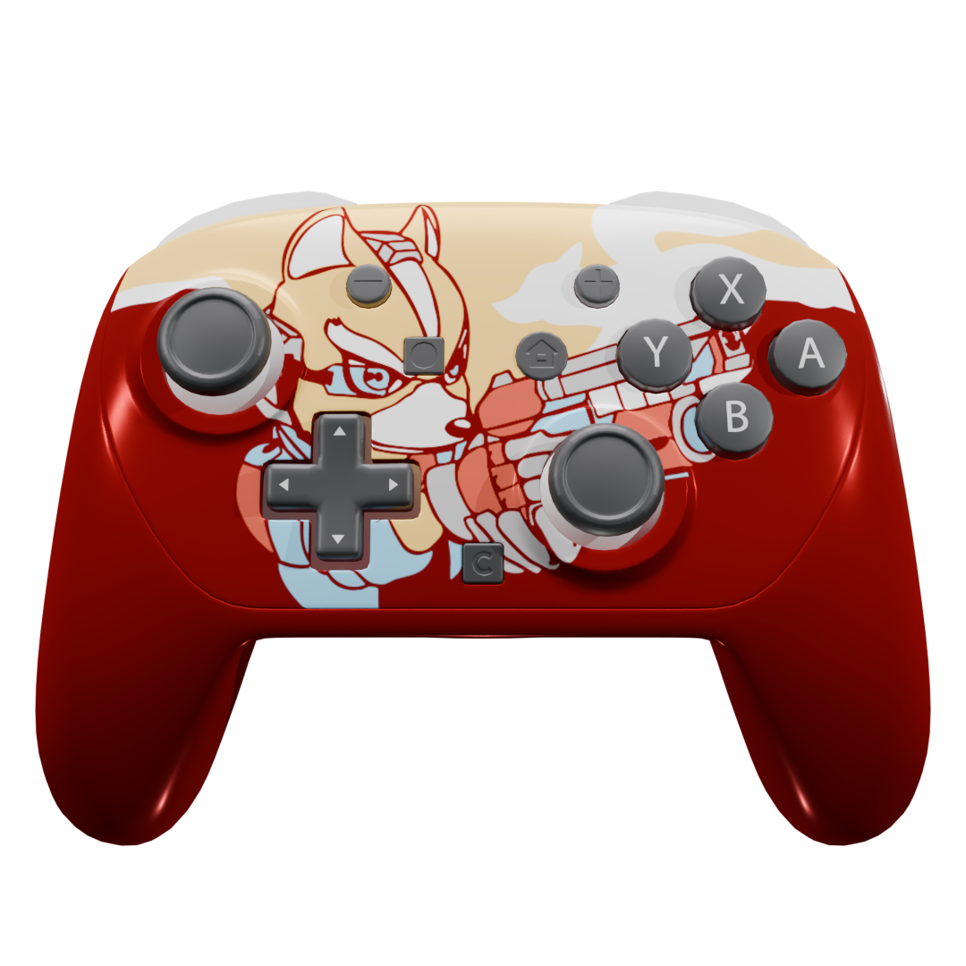 Starfox – Nintendo Switch Pro 2 – Custom Controller | Controller Chaos