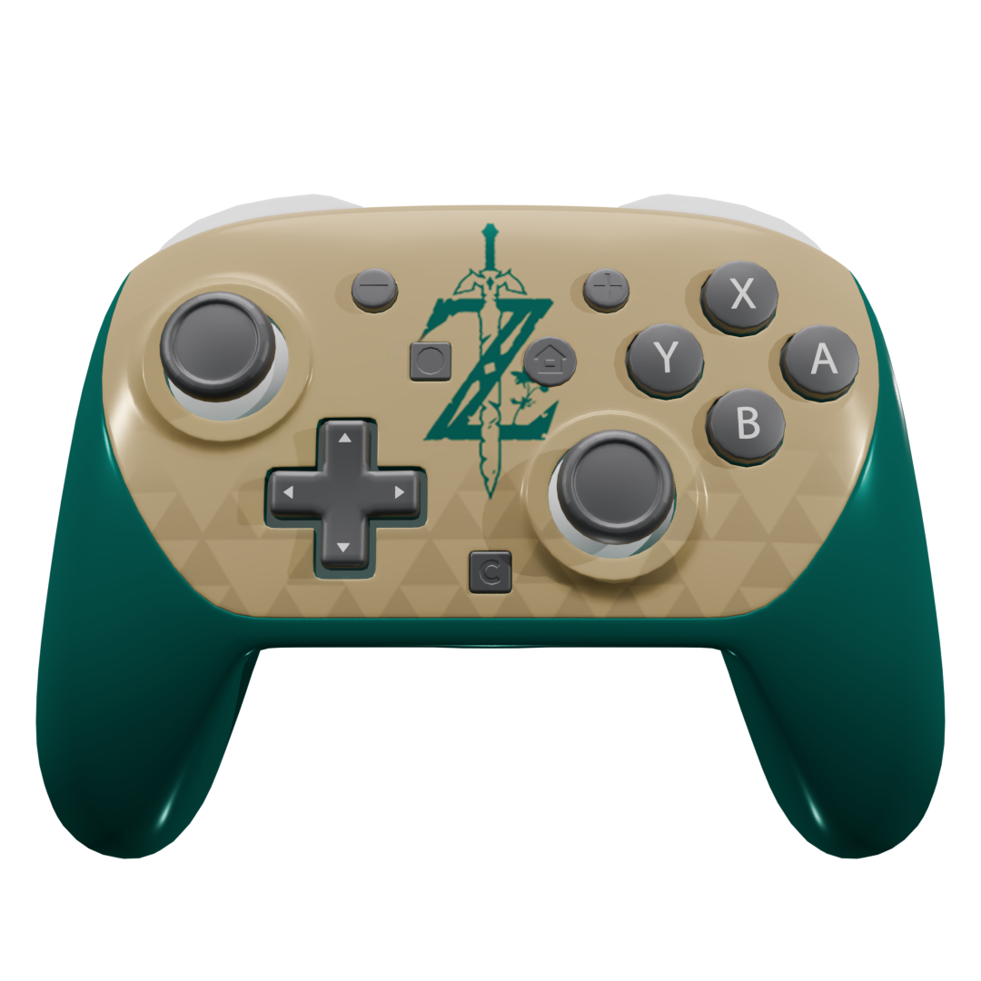Link – Nintendo Switch Pro 2 – Custom Controller | Controller Chaos