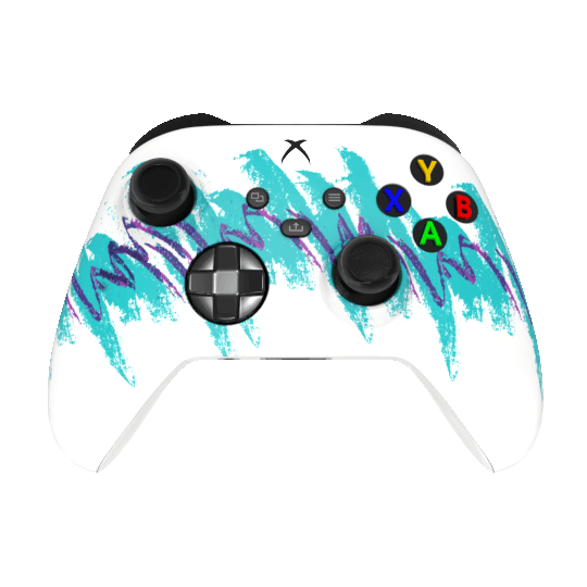 Custom Controller Microsoft Xbox Series X - Xbox One S - Solo Jazz 92 Retro Wavelength